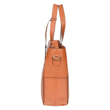 Load image into Gallery viewer, Sassora Premium Leather Women's Everyday's Laptop Tote Bag