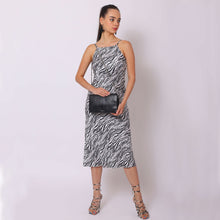 Load image into Gallery viewer, Sassora Premium Leather Medium Animal Print Women Sling Bag