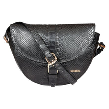 Load image into Gallery viewer, Sassora Genuine Leather Medium Modern Women Sling Bag