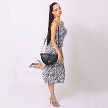 Load image into Gallery viewer, Sassora Genuine Leather Medium Modern Women Sling Bag