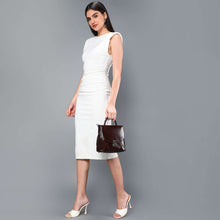 Load image into Gallery viewer, Sassora Premium Leather Ladies Brown Sling Bag