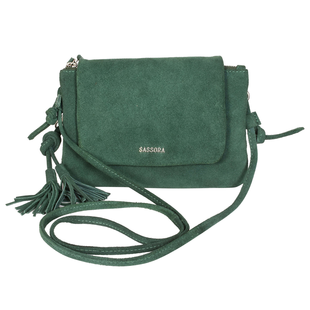 Sassora Premium Suede Leather Ladies Sling Bag