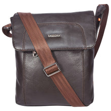 Load image into Gallery viewer, Sassora Genuine Leather Medium Men's Sling Bag