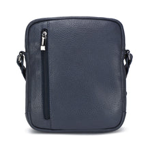 Load image into Gallery viewer, Sassora Premium Leather Men's Zip Closure Adjustable Medium Crossbody