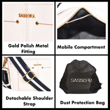 Load image into Gallery viewer, Sassora Premium Leather Medium Women Sling Bag