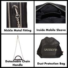 Load image into Gallery viewer, Sassora Premium Leather Women Valentine Sling Bag