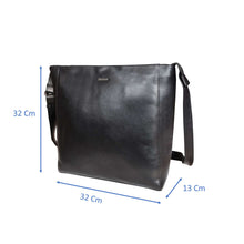Load image into Gallery viewer, Sassora Premium Leather Extra Large Women Sling Bag