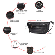 Load image into Gallery viewer, Sassora Premium Leather Animal Printed Ladies Sling Bag