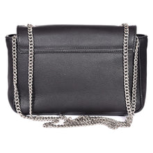 Load image into Gallery viewer, Sassora Genuine Leather Women Sling Bag with Twist Lock – Compact & Elegant