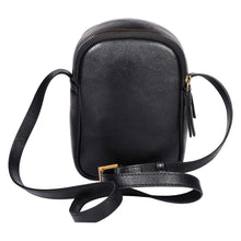 Load image into Gallery viewer, Sassora Women’s Genuine Leather Small Crossbody Bag – Dual Zip Compartments