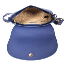 Load image into Gallery viewer, Sassora Genuine Leather Sling Bag – Premium Gold Fittings, Adjustable Strap