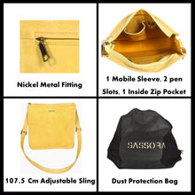 Load image into Gallery viewer, Sassora Premium Leather Women's Everyday Sling Bag