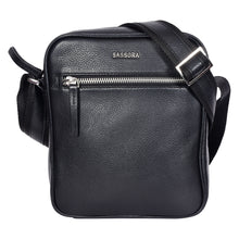Load image into Gallery viewer, Sassora Genuine Leather Crossbody Sling Bag for Men's
