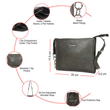 Load image into Gallery viewer, Sassora Genuine Premium Leather Small Stylish Sling Bag For Girls