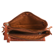 Load image into Gallery viewer, Sassora Premium Leather Everydays Crossbody Sling Bag