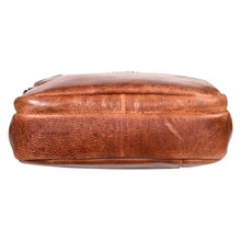 Load image into Gallery viewer, Sassora Premium Leather Unisex Antique Look Sling Bag