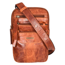 Load image into Gallery viewer, Sassora Premium Leather Unisex Small Sling Bag