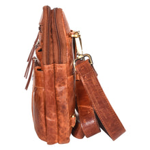 Load image into Gallery viewer, Sassora Premium Leather Unisex Small Sling Bag