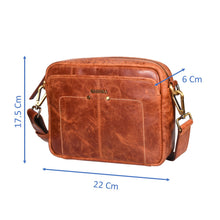 Load image into Gallery viewer, Sassora Premium Leather Women Everyday Sling Bag
