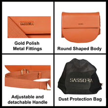 Load image into Gallery viewer, Sassora Premium Leather Women Crossbody Sling Bag