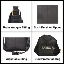 Load image into Gallery viewer, Sassora Premium Leather Non Detachable Men's Crossbody