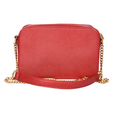 Load image into Gallery viewer, Sassora Premium Leather Girls Medium Structured Sling Bag