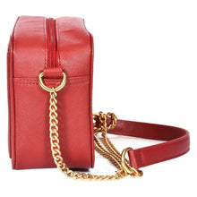 Load image into Gallery viewer, Sassora Premium Leather Girls Medium Structured Sling Bag