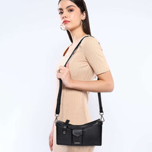 Load image into Gallery viewer, Sassora Premium Leather Stylish Women Medium Size Sling Bag
