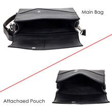 Load image into Gallery viewer, Sassora Premium Leather Women's Sling Bag With Added Pouch