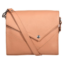 Load image into Gallery viewer, Sassora Genuine Leather Crossbody Bag – Medium Everyday Bag with Detachable Pouch & Adjustable Strap