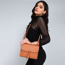 Load image into Gallery viewer, Sassora Premium Leather Trendy Classic Women Sling Bag