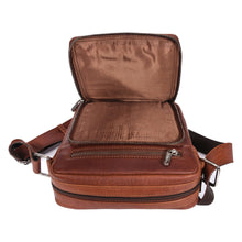 Load image into Gallery viewer, Sassora Premium Leather Men's Sling Bag For Everyday Use