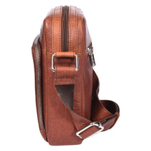 Load image into Gallery viewer, Sassora Premium Leather Men's Sling Bag For Everyday Use