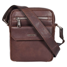 Load image into Gallery viewer, Sassora Premium Leather Men's Medium Crossbody Bag