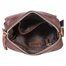 Load image into Gallery viewer, Sassora Premium Leather Men's Office Sling Bag