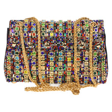 Load image into Gallery viewer, Sassora Stone & Beads Embellished Party Sling Bag