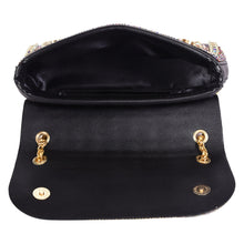 Load image into Gallery viewer, Sassora Stone & Beads Embellished Party Sling Bag