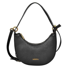 Load image into Gallery viewer, Sassora Genuine Leather Crescent Crossbody Sling Bag for Women's