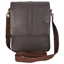 Load image into Gallery viewer, Sassora Genuine Leather Brass Antique Fittings Crossbody Bag