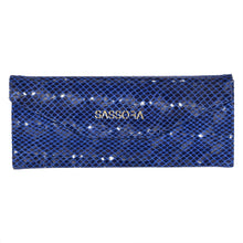 Load image into Gallery viewer, Sassora Premium Leather Stylish Foldable Unisex Spectacle Case