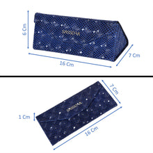 Load image into Gallery viewer, Sassora Premium Leather Stylish Foldable Unisex Spectacle Case