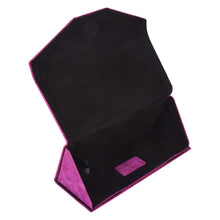 Load image into Gallery viewer, Sassora Leather Stylish Foldable Hidden Magnet Closure Spectacle Case