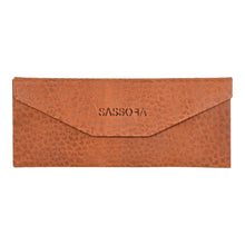 Load image into Gallery viewer, Sassora Premium Leather Stylish Foldable Spectacle Case