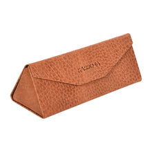 Load image into Gallery viewer, Sassora Premium Leather Stylish Foldable Spectacle Case