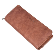 Load image into Gallery viewer, Sassora Genuine Leather Spectacle Case with Zip Closure