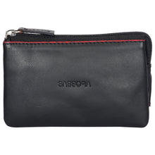 Load image into Gallery viewer, Sassora Premium Leather Small Travel Keychain Pouch