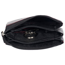 Load image into Gallery viewer, Sassora Premium Leather Small Travel Keychain Pouch
