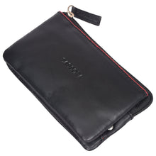 Load image into Gallery viewer, Sassora Premium Leather Small Travel Keychain Pouch