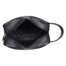 Load image into Gallery viewer, Sassora Premium Leather Unisex Toiletry Kit Pouch