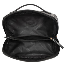 Load image into Gallery viewer, Sassora Premium Leather Zip Closure Toiletry Travel Pouch